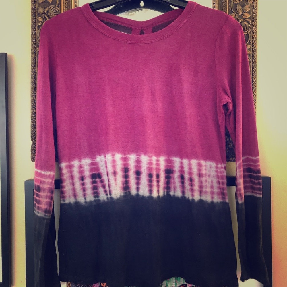 Tie dye long T-shirt-funky and fun